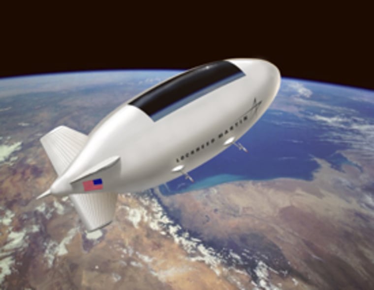 Airship Groomed For Flight To Edge Of Space