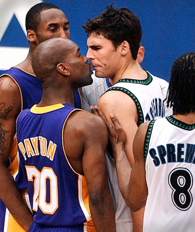 Wally Szczerbiak and the Minnesota Timberwolves showed on Sunday they aren't going to back down to Gary Payton and the Lakers.