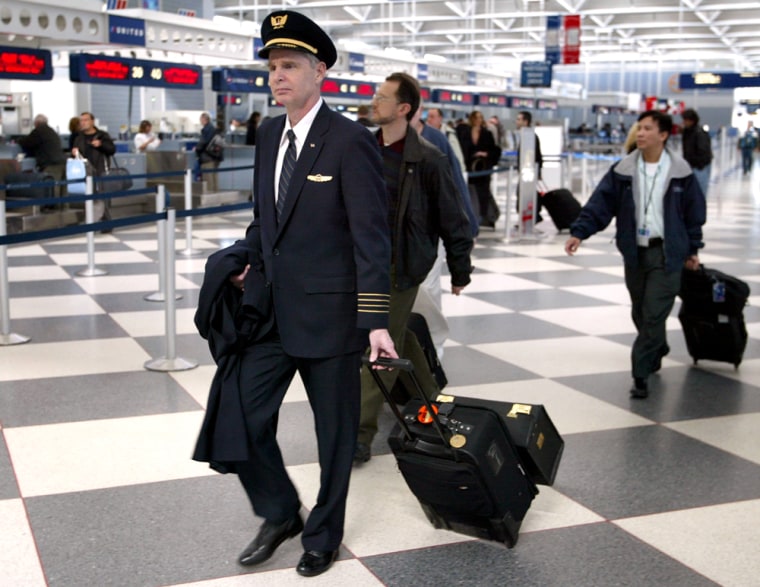 Airline pilots are one of the ten white-collar professions highly unlikely to be moved off of American shores, Forbes.com says.
