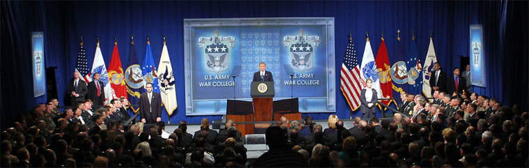 President Bush Addresses The Nation On The War In Iraq