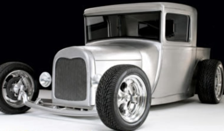 Hot-rod building legend Boyd Coddington calls the Aluma Truck his favorite among all of his creations "because it has a little bit of retro in it and it's got some hi-tech to it too."