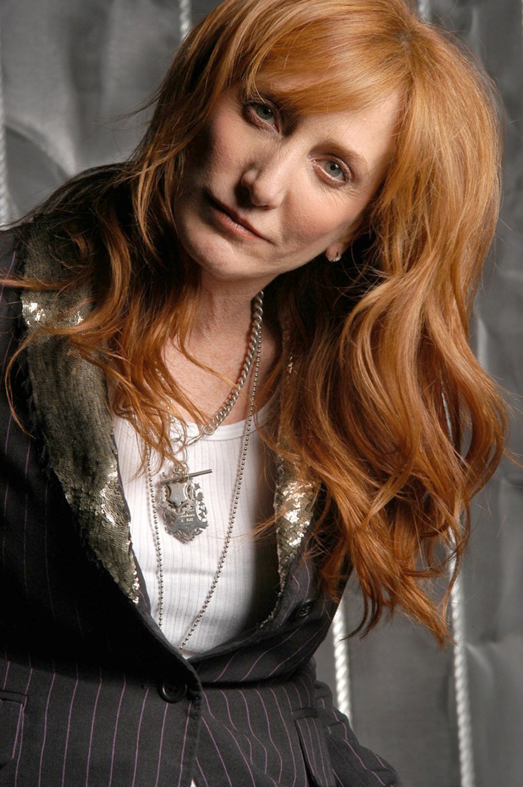 Signer/Songwriter Patti Scialfa pose at the Sony Studio in NYC on June 3, 2004.