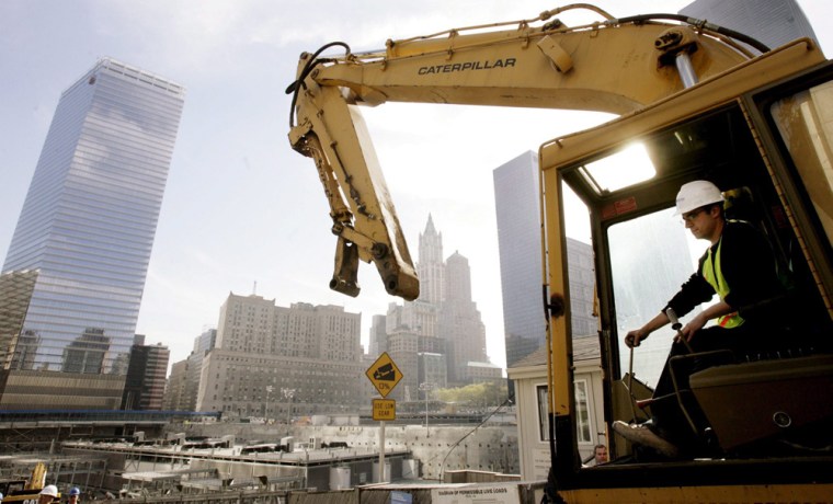 CONSTRUCTION BEGINS ON NEW YORK'S FREEDOM TOWER