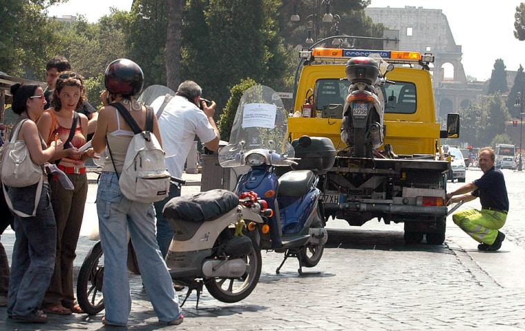 ITALY-SCOOTER LICENCES