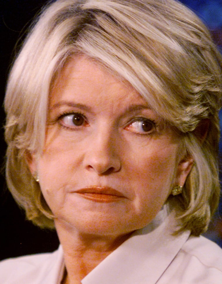 MARTHA STEWART COMMENTS ON LARRY KING