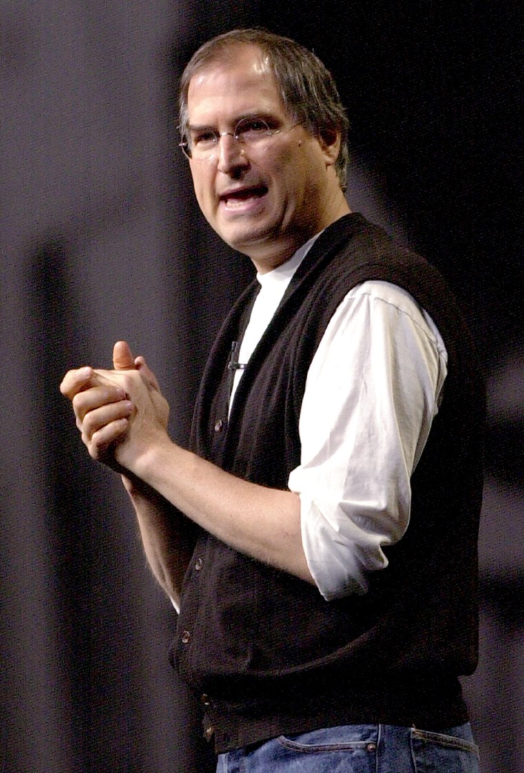 Apple Computer co-founder Steve Jobs