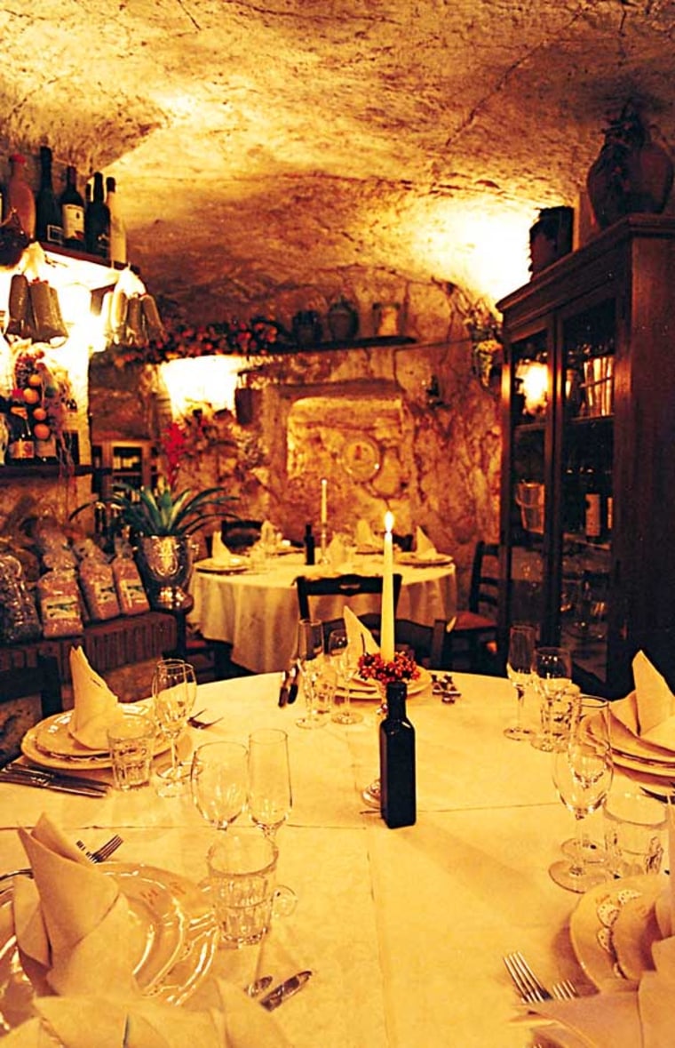 Image: Candlit dining