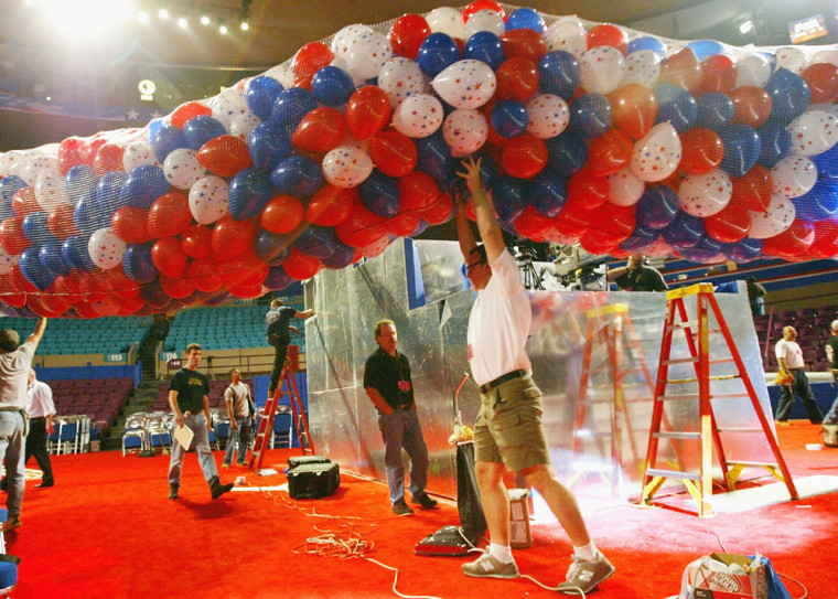 Madison Square Garden Prepares For Republican National Convention