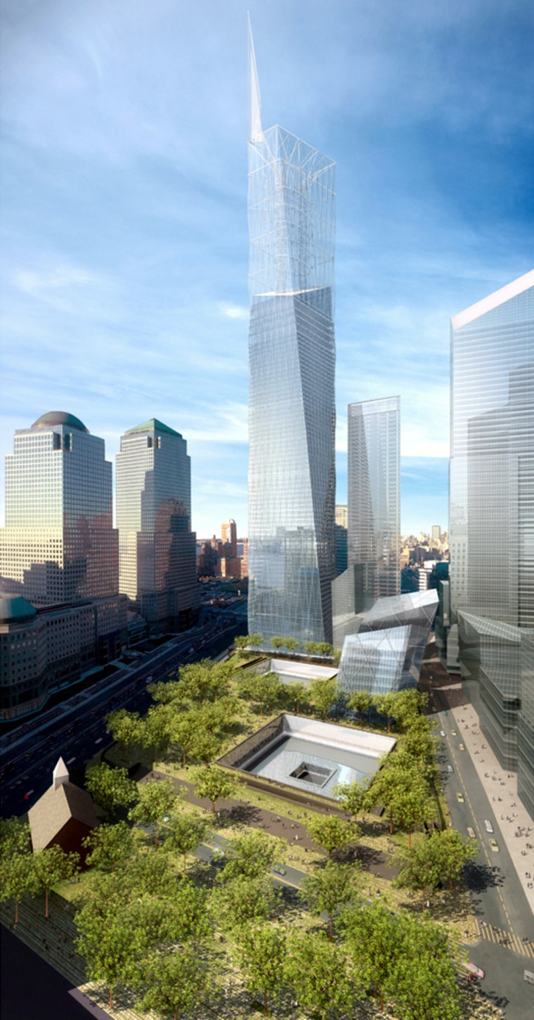 Revised Design For The WTC Memorial
