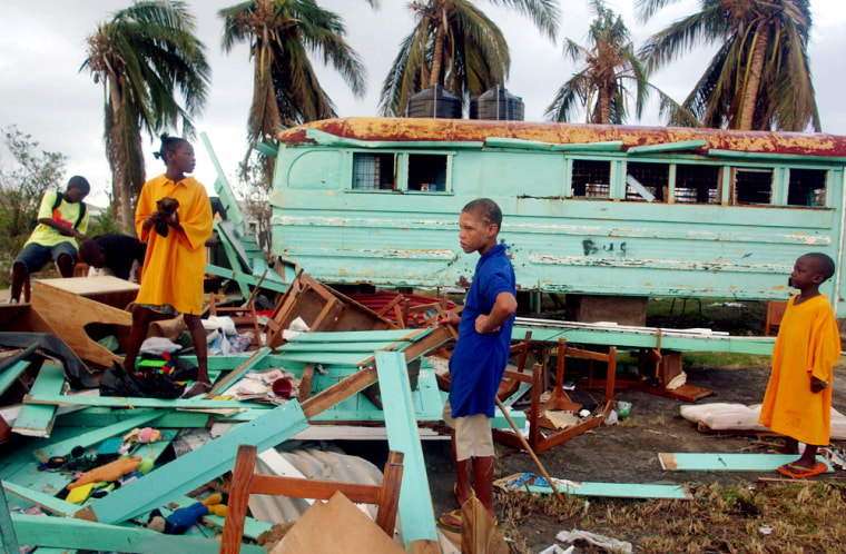 Hurricane Ivan Rips Through The Caribbean