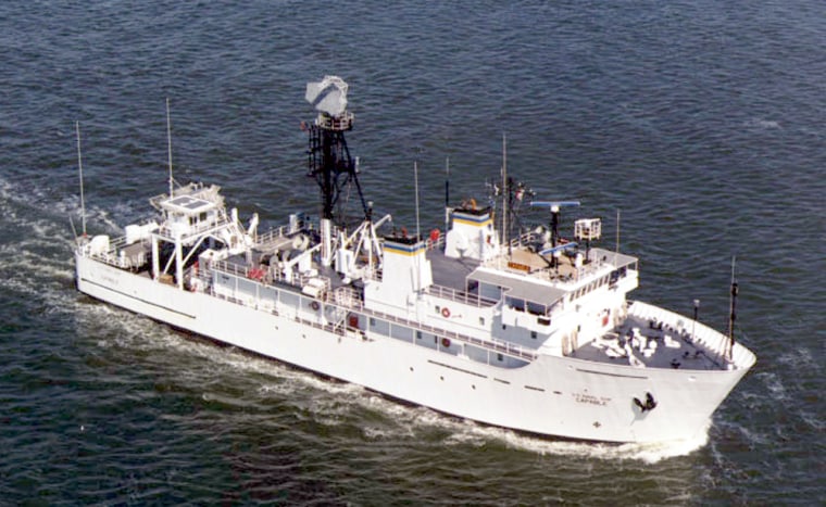The USNS Capable will be converted into a research vessel, bristling with high-tech sensors to explore the ocean.