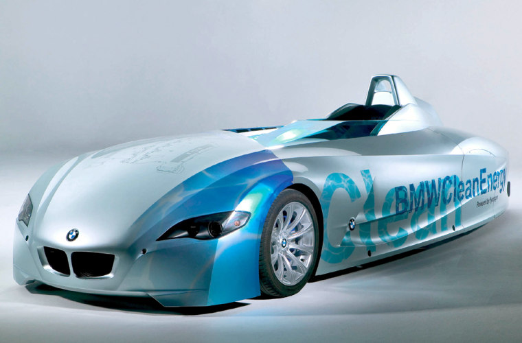 BMW unveiled the world's fastest hydrogen-powered car