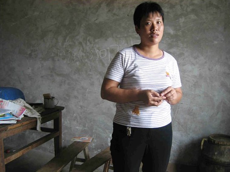 Yang Weng, a villager from outside Chongqing, has returned home jobless after failing to find decent factory work in Guangdong, a southern province.