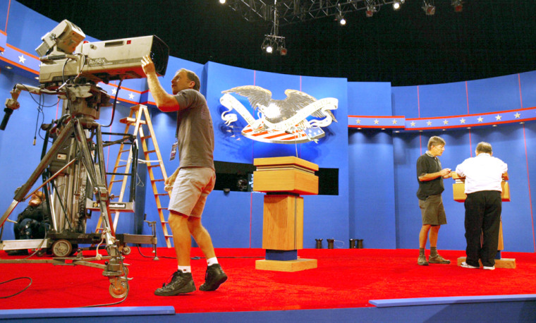 Officials Prepare For First Presidential Debate