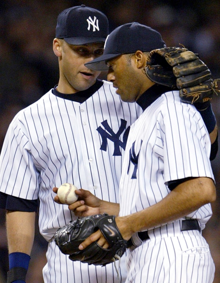 The Yankees were forced to turn to relief ace Mariano Rivera in Tuesday's Game 1 of the ALCS.