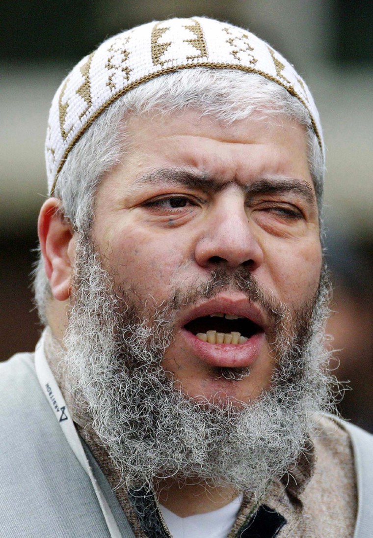 Radical U K Cleric Charged With Urging Murder
