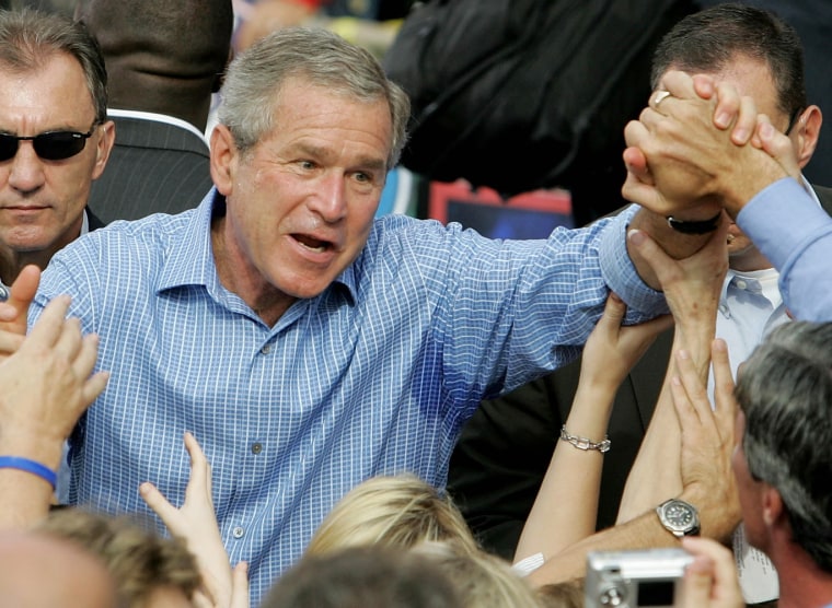 President Bush Campaigns In Florida
