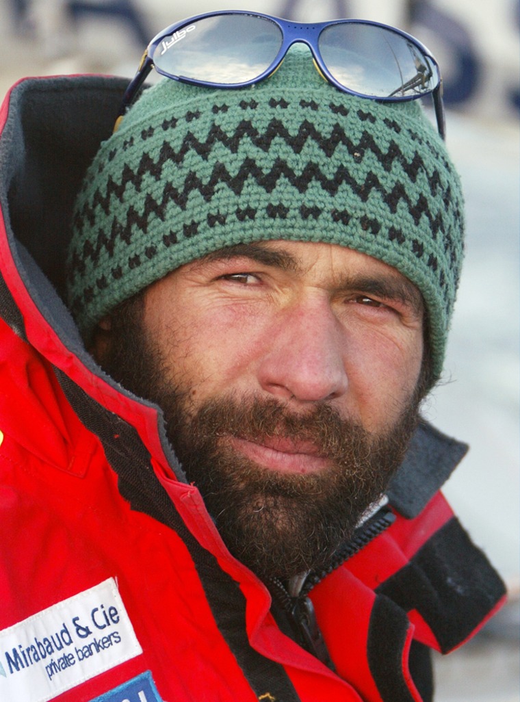 Mike Horn becomes the first person to circumnavigate the Arctic Circle without motorized transport, ending a journey that lasted two years and three months.