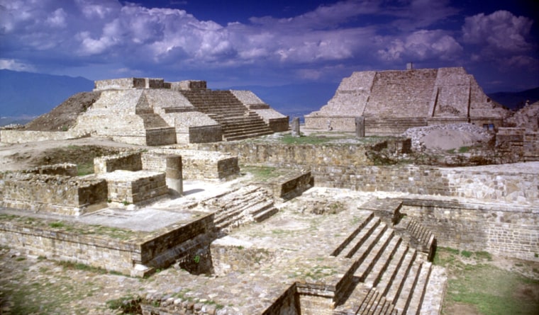 The ruins at Monte Alban are among the jewels of Mexican archaeology.