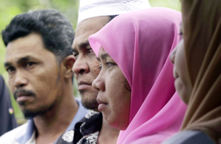 RELATIVES OF ARRESTED DEMONSTRATORS