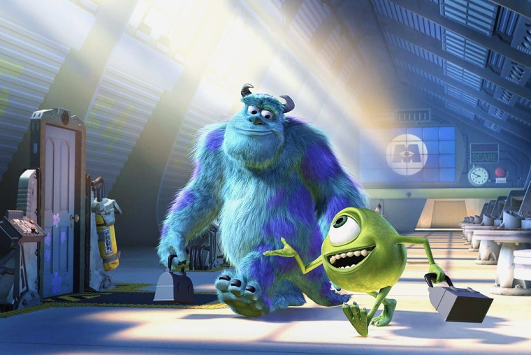 PUBLICITY HANDOUT FROM THE NEW ANIMATED FILM MONSTERS INC.