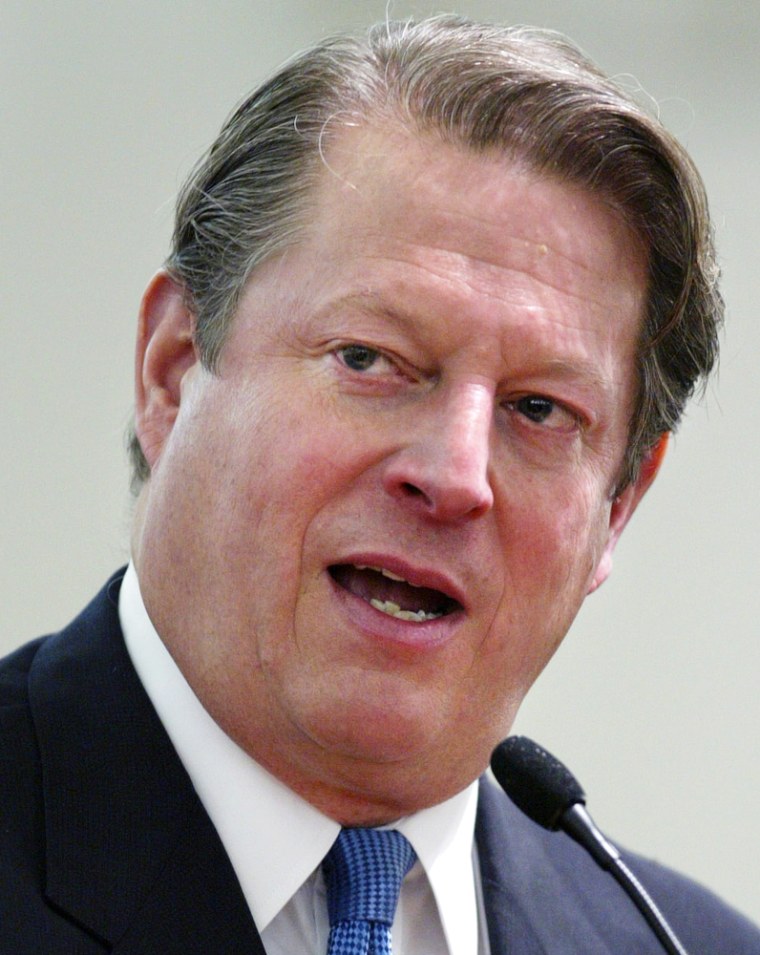 Former Vice President Al Gore