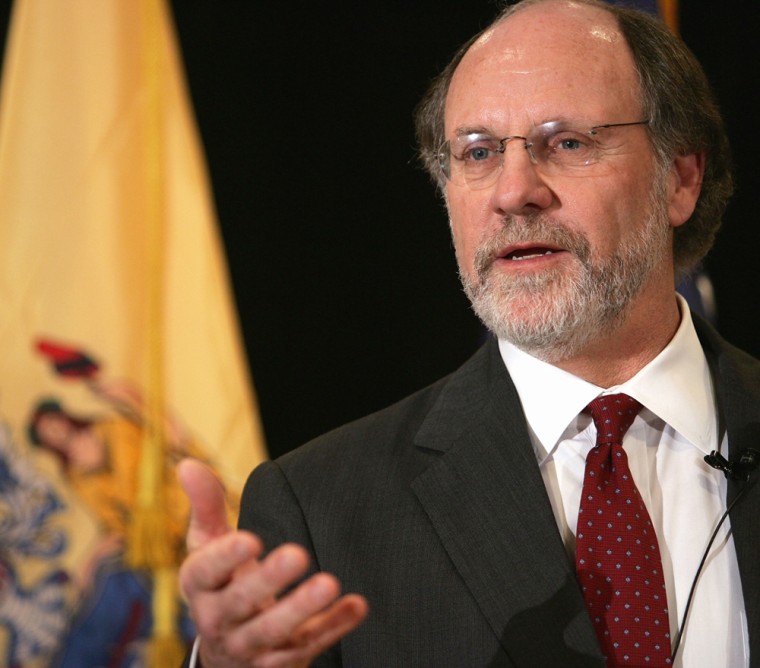 Senator Jon Corzine Declares Candidacy For NJ Governor