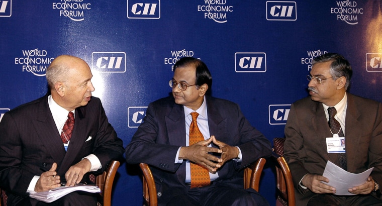 India's Finance Minister Palaniappan Chi