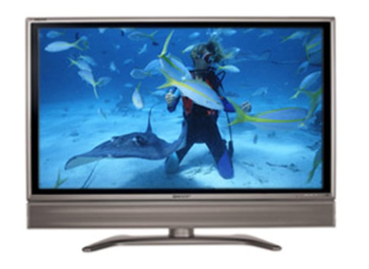 Sharp's biggest: 45-inch LCD HDTV