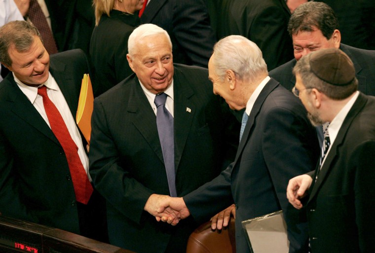 Sharon gets Mandate To Expand His Coalition Government