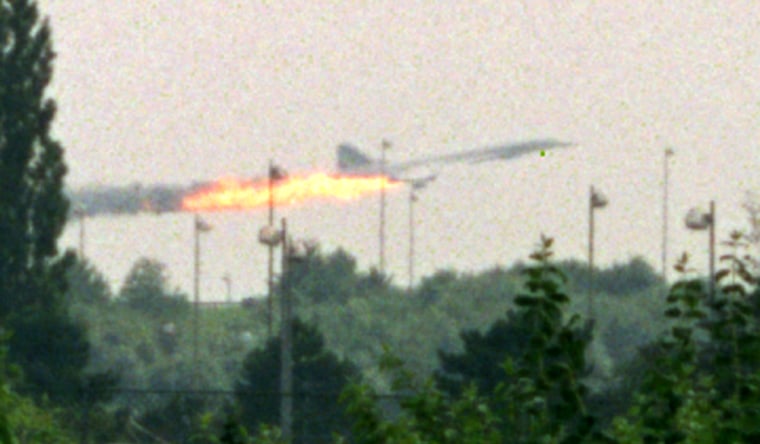 AIR FRANCE CONCORDE BEFORE IT CRASHED
