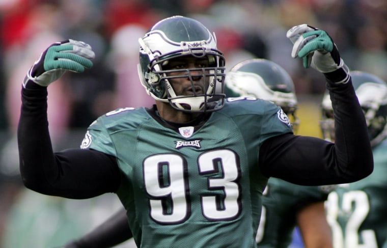 Eagles defensive end Jevon Kearse will be assigned to shadow Falcons quarterback Michael Vick on Sunday.