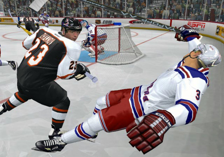 "ESPN NHL 2K5" was the best-reviewed of the handful of hockey gam...