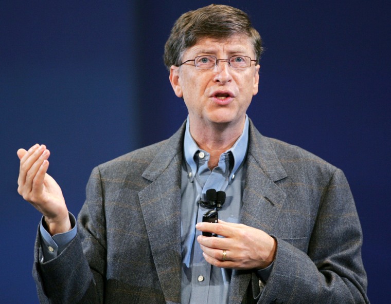 Microsoft CEO Gates gives keynote at RSA security conference