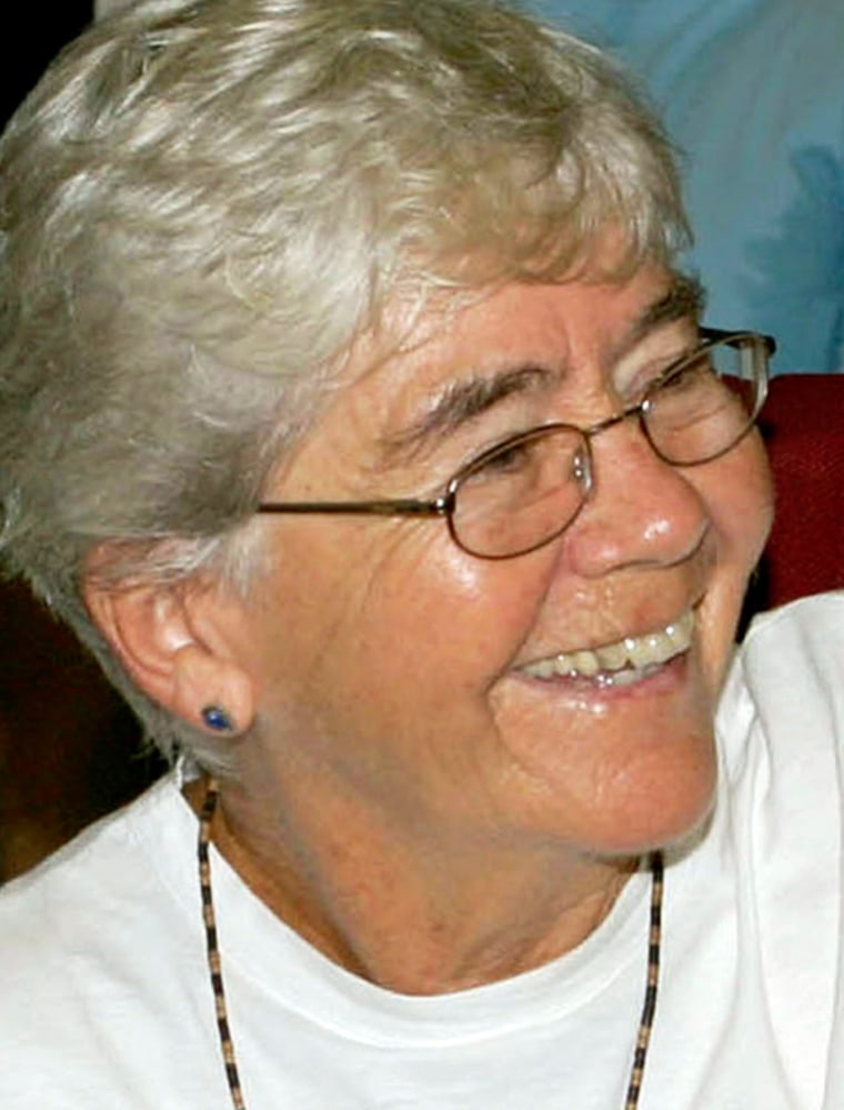 **FILE** Missionary sister Dorothy Stang, of Ohio, is seen at Para's legislature in Belem, northern Brazil, on Feb. 12, 2004. Stang was shot to death in the town of Anapu, 2,100 kilometers (1,300 miles) north of Sao Paulo. Stang was at the  Para's legislature to receive the title of 'honorific citizen.' (AP Photo/Carlos Silva, Imapress) **BRAZIL OUT** **EFE OUT**