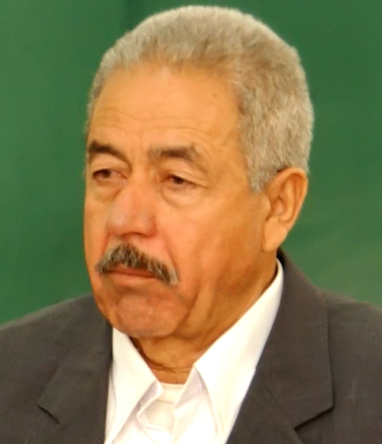 Saddam Hussein's cousin appears during his investigative hearing in Baghdad