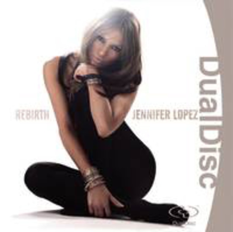 "Rebirth," the new Jennifer Lopez album is being sold in two formats. The CD version is outselling the DualDisc at least two-to-one.