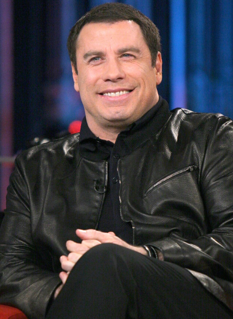 Carson Daly interviews actor John Travolta