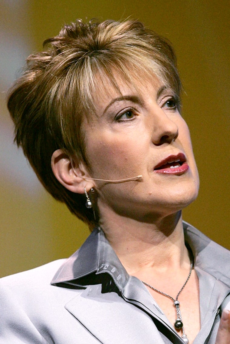 FILE PHOTO - Hewlett-Packard CEO Carly Fiorina Steps Down