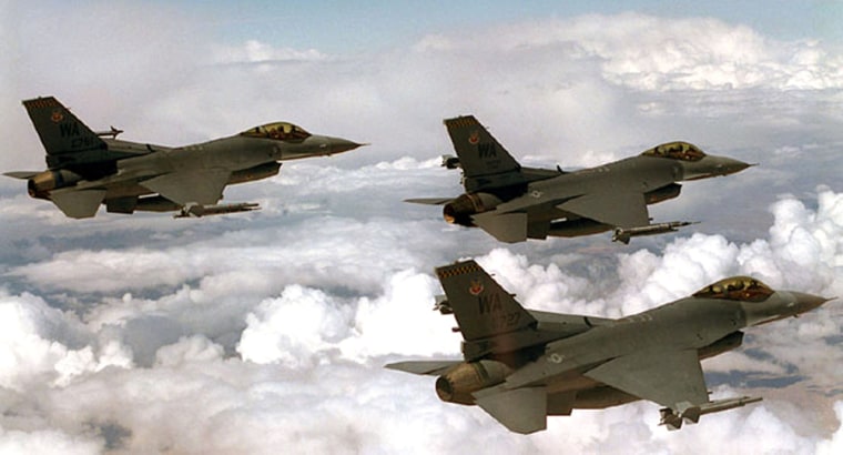 File photo of F-16s planes