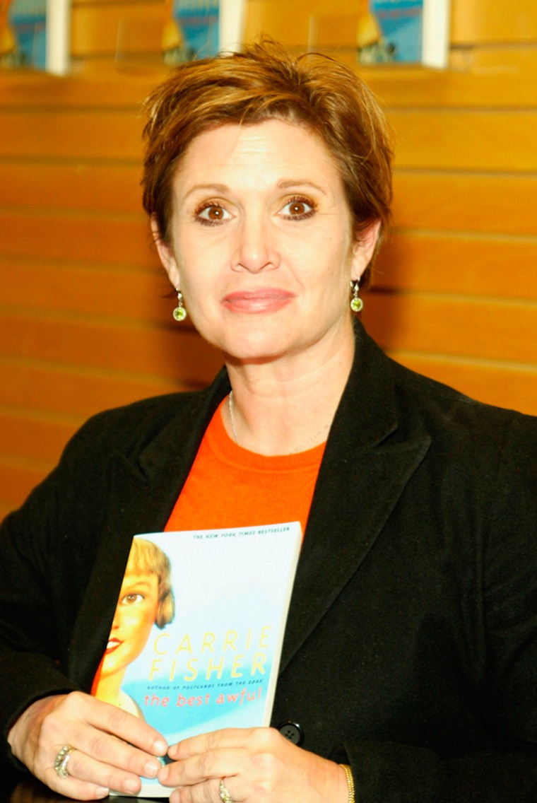 Carrie Fisher Book Signing of \"The Best Awful\"