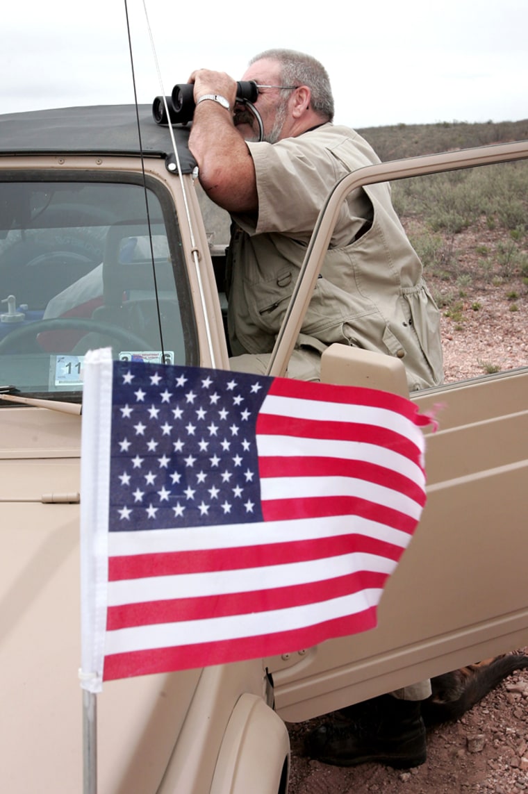 Volunteers Patrol Arizona Border For Illegal Immigrants
