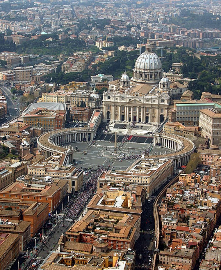 The Vatican's real estate holdings are assessed at a relatively modest 700 million euros (US $907.97 million), but such properties as St. Peter's Basilica, shown here, and the Sistine Chapel are listed as priceless, listed at a symbolic 1 euro.