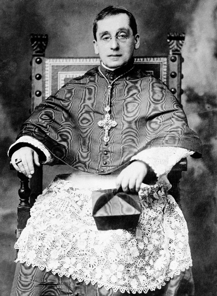 Pope Benedict XV is seen in the undated photo.  He served as head of the Catholic Church from 1914 to 1922. (AP Photo)