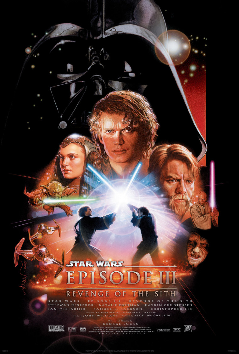 Star Wars Episode III Revenge of the Sith poster