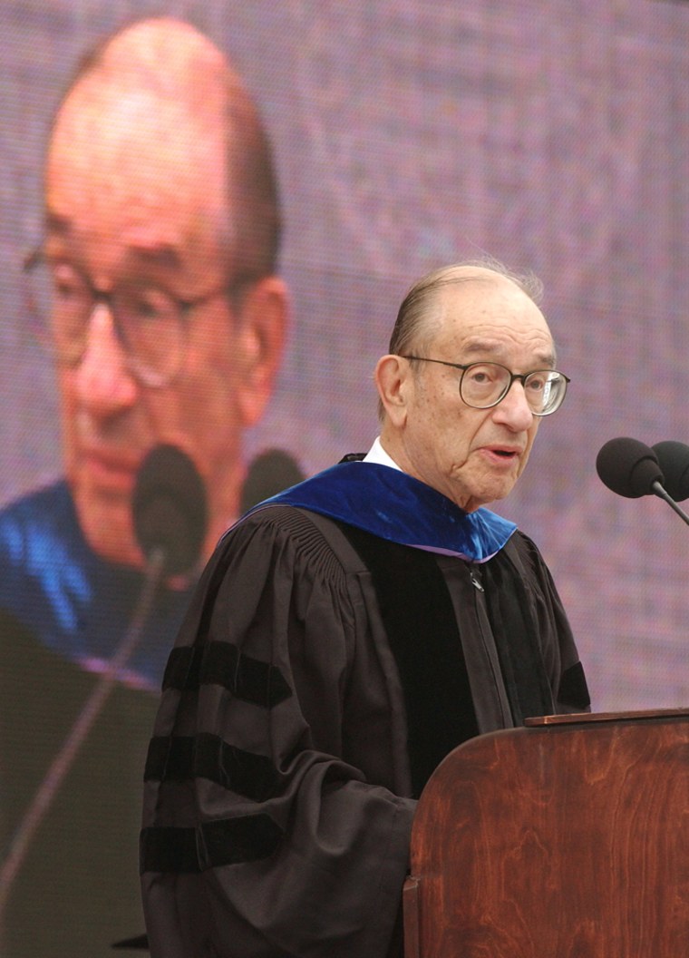 Alan Greenspan speaks to Wharton School Graduates - Philadelphia