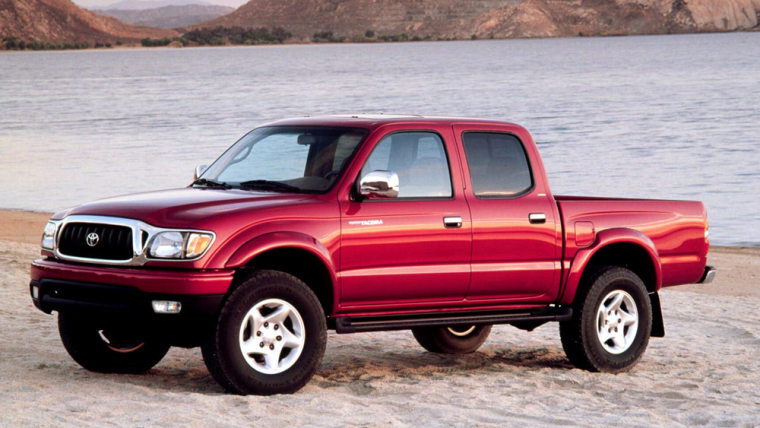 Toyota's recall includes 2001-2004 model years of the Tacoma, the 2001-2002 versions of the 4Runner and the 2002-2004 Tundra and Sequoia.