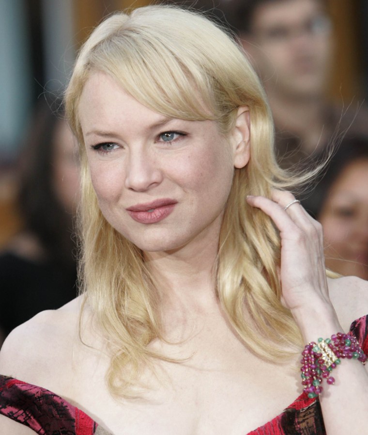 Renee Zellweger at the premiere of Cinderella Man