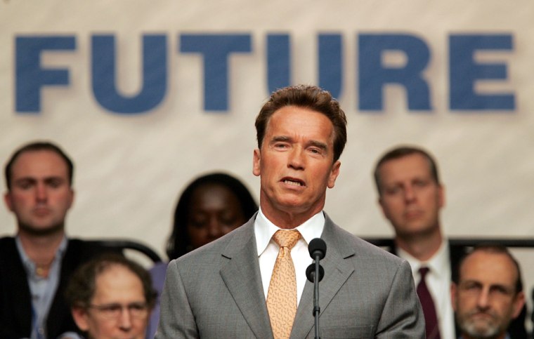 Schwarzenegger Attends United Nations World Environment Day Conference