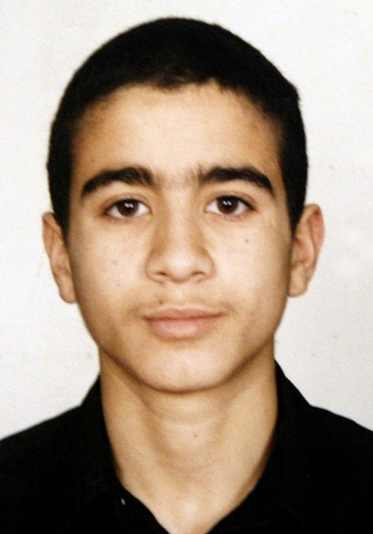 Family photo of Omar Khadr who is detained by United States forces at Guantanamo Bay